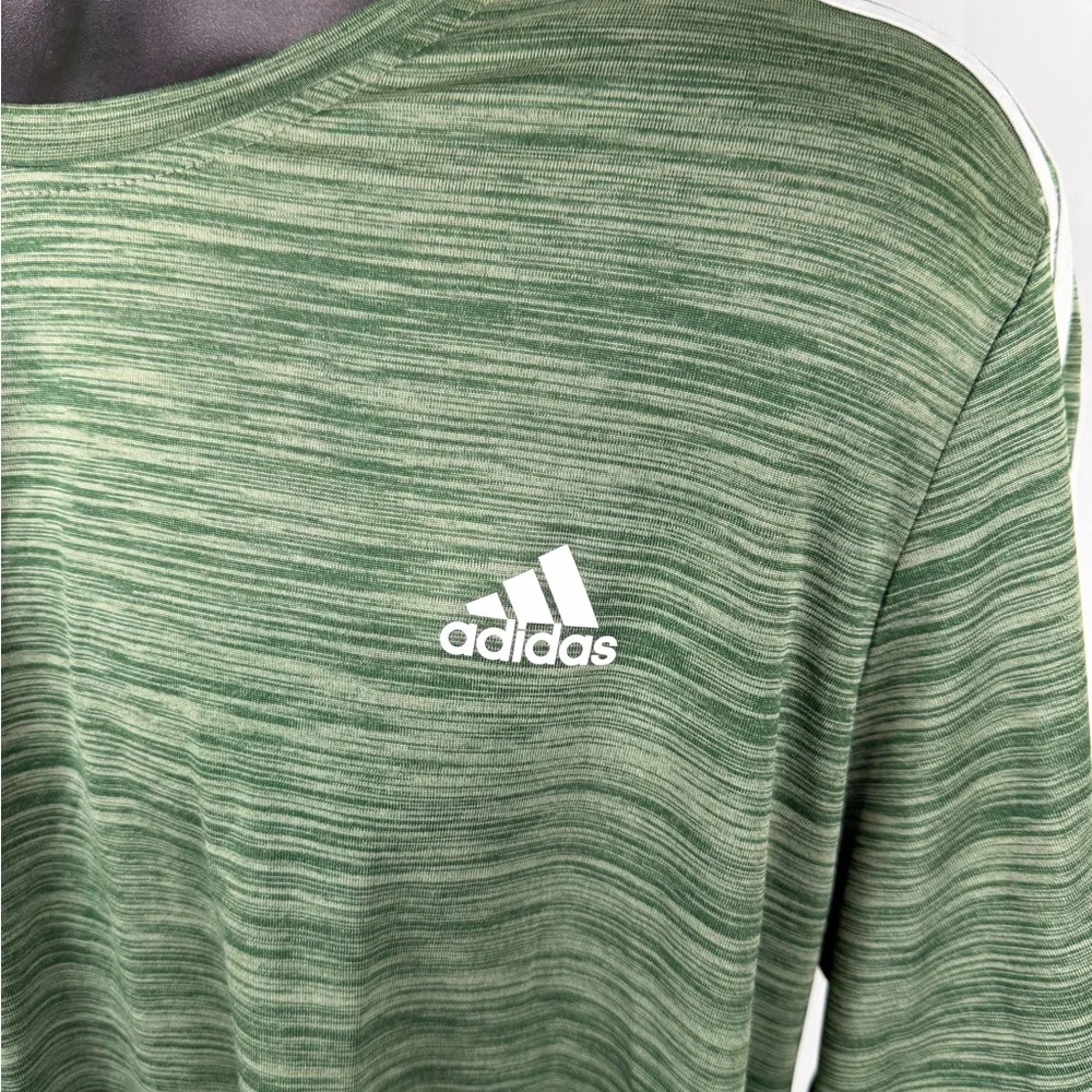 Adidas Prime Green Men's‎ Green Heathered Tee